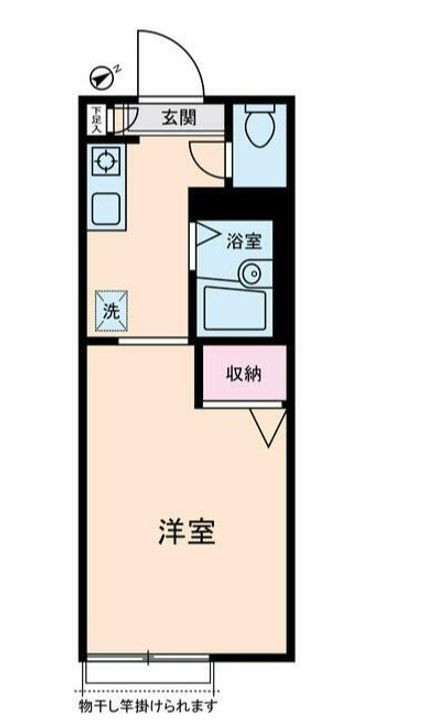 東京都練馬区富士見台3(アパート)の賃貸物件の間取り
