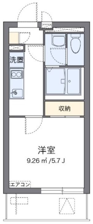 東京都町田市森野1(マンション)の賃貸物件の間取り
