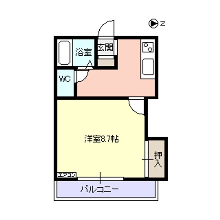ガーデンFの間取り