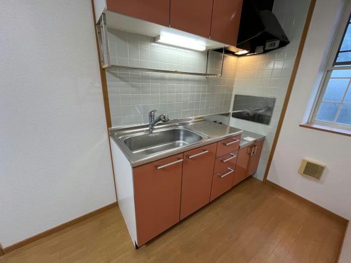 愛知県日進市折戸町高松(アパート)の賃貸物件のキッチン