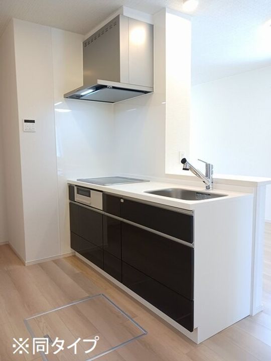 徳島県徳島市西須賀町東開(アパート)の賃貸物件のキッチン