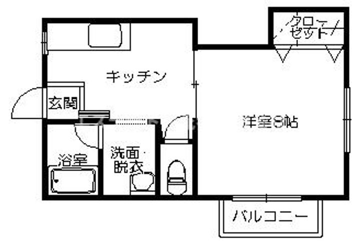 あい星が丘Iの間取り
