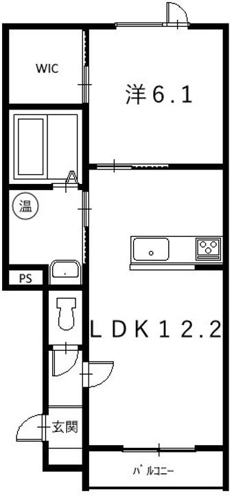 TOWN西5南39 グレースの間取り