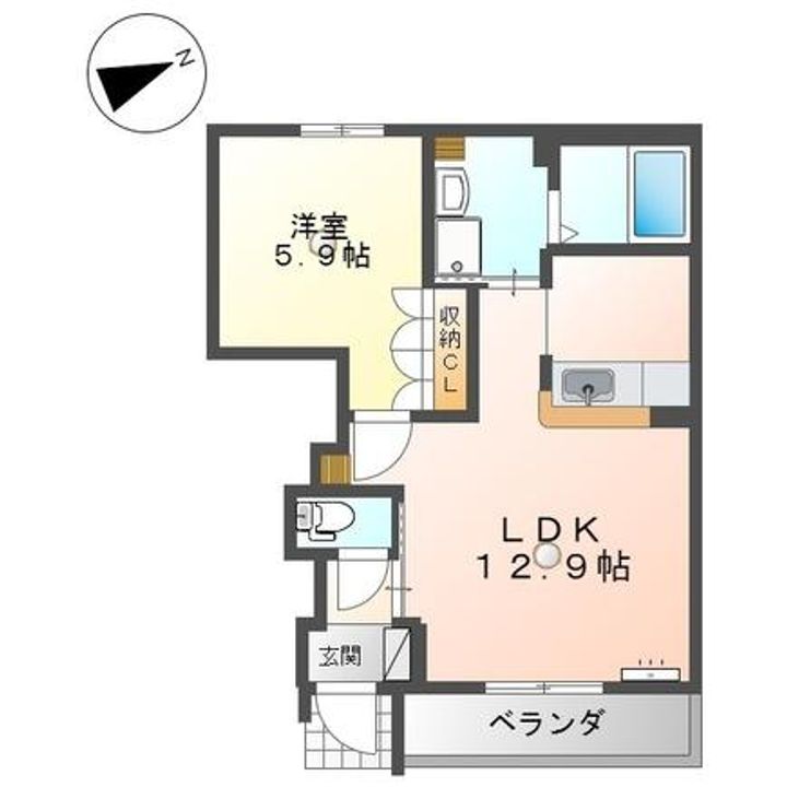 ディアコート・グレースの間取り