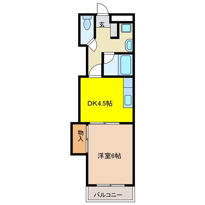 La Villeの間取り