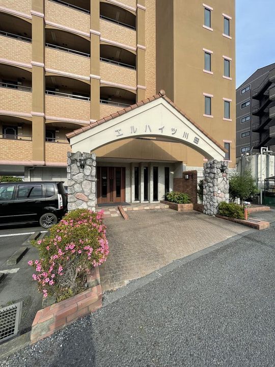 エルハイツ川田の地図