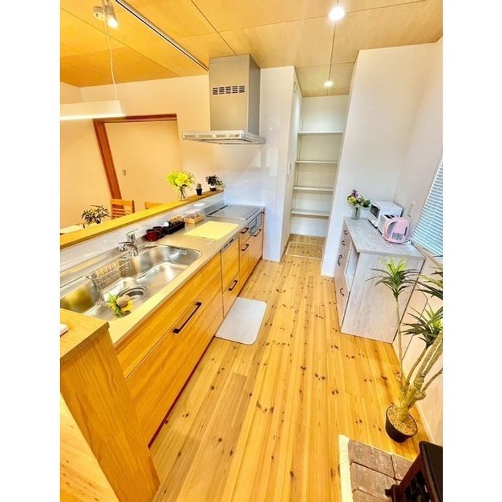 熊本県熊本市中央区出水7(一戸建)の賃貸物件のキッチン