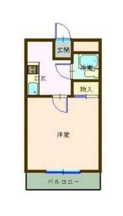 ドエルフローラIIの間取り