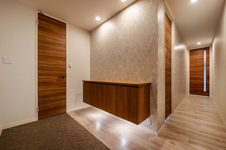 シャーメゾン アリヴィオの玄関