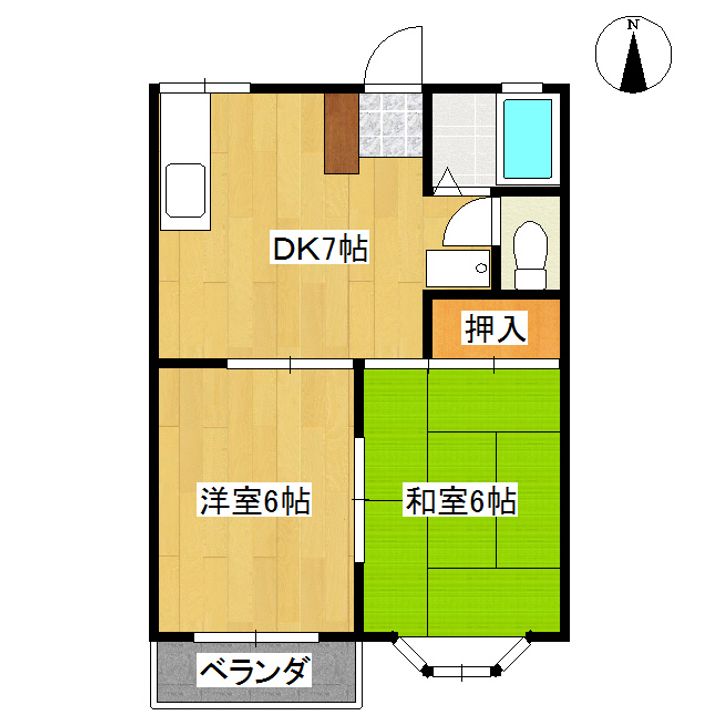 グレースタウンの間取り