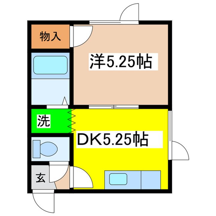 ファーストハイツの間取り