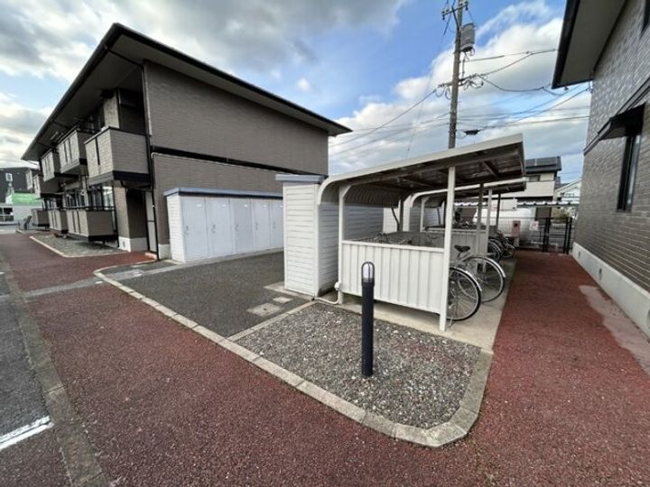 ユーステージ C棟の地図