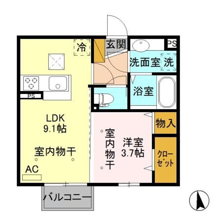 オリーブ ガーデンの間取り