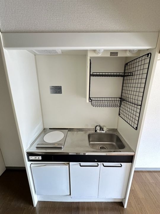 東京都八王子市大塚(マンション)の賃貸物件のキッチン