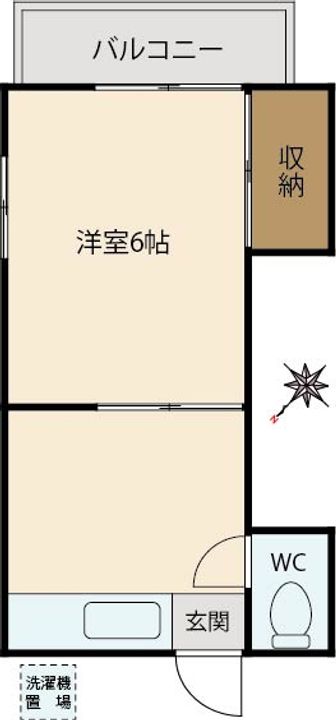 東京都世田谷区喜多見8(アパート)の賃貸物件の間取り