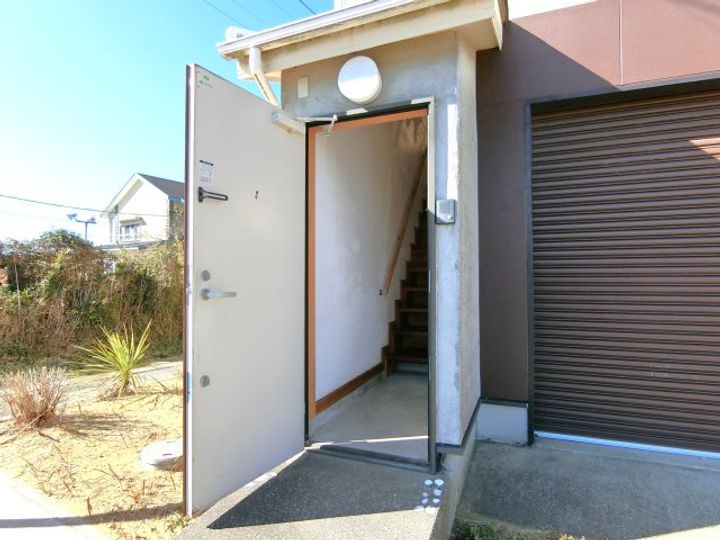 千葉県山武郡九十九里町西野(一戸建)の賃貸物件の玄関