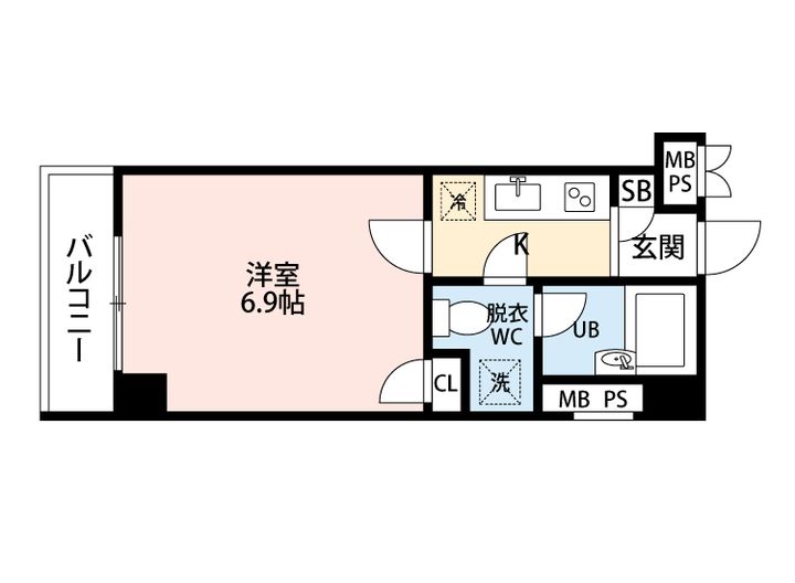 シティ高井戸の間取り