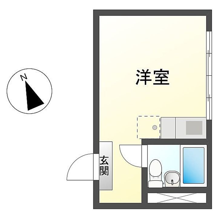 長野県上田市常田2(マンション)の賃貸物件の間取り