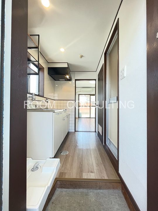 鹿児島県鹿児島市上荒田町(マンション)の賃貸物件の玄関