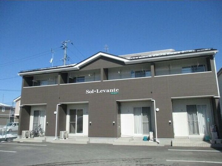 北上市北鬼柳18地割【ソル・レヴェンテ】築10年の外観