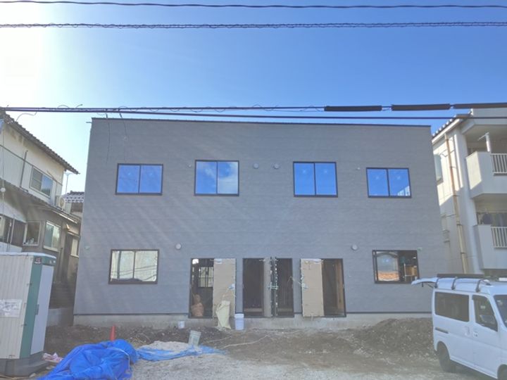 (仮)古志原5丁目新築アパートの外観