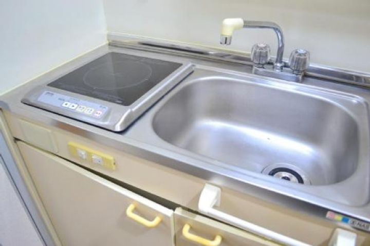 広島県広島市西区高須3(マンション)の賃貸物件のキッチン