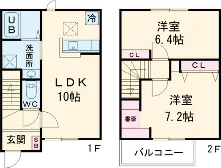 熊本県八代市井揚町(一戸建)の賃貸物件の間取り