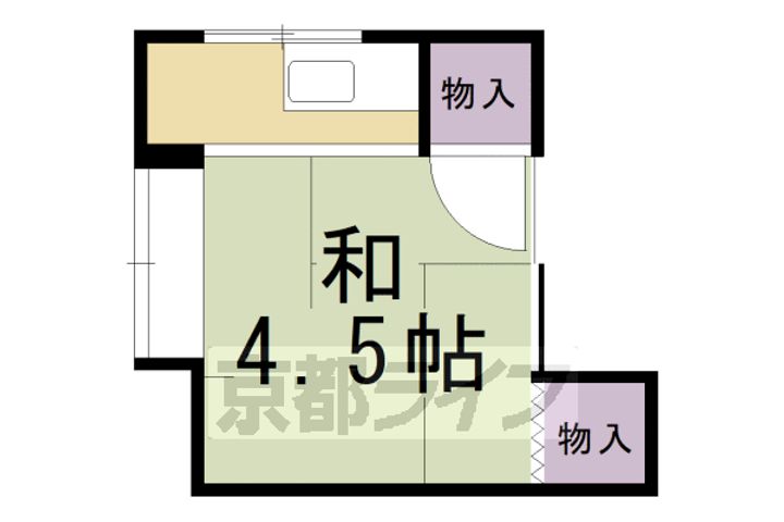 牧定荘の間取り