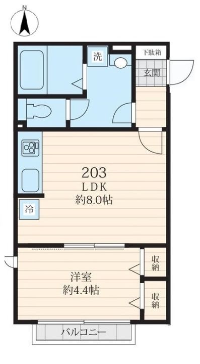 Root heimの間取り