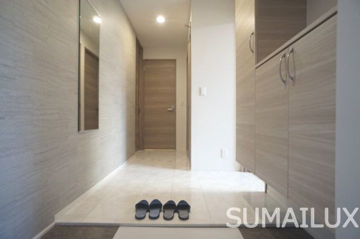 熊本県熊本市南区御幸笛田2(アパート)の賃貸物件の玄関