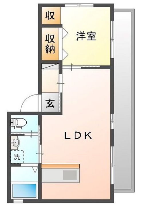 入江ビルの間取り