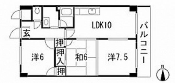 マスヒロビルの間取り