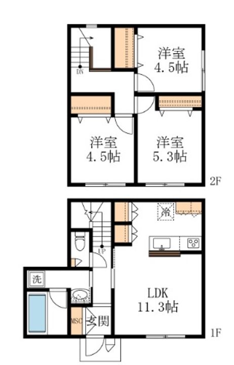 ハレアカラの間取り