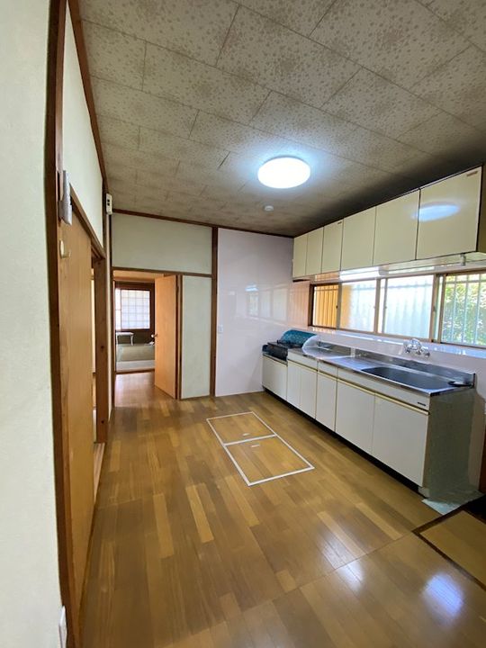 神奈川県中郡大磯町大磯(一戸建)の賃貸物件のキッチン