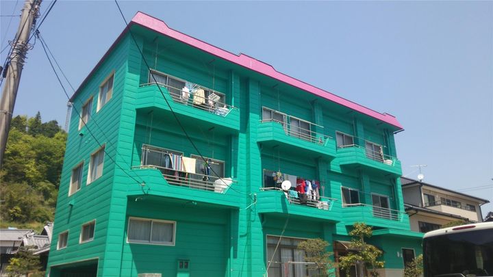 沖田マンションの外観