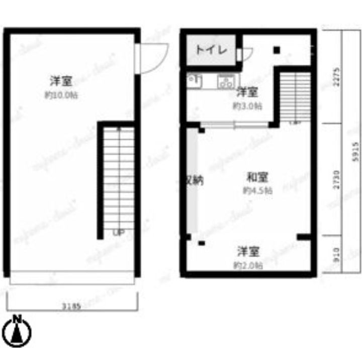 大阪府大阪市此花区春日出南2(一戸建)の賃貸物件の間取り