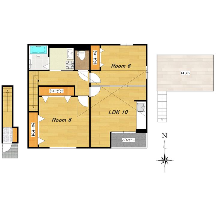 Nourish Cosiyoの間取り
