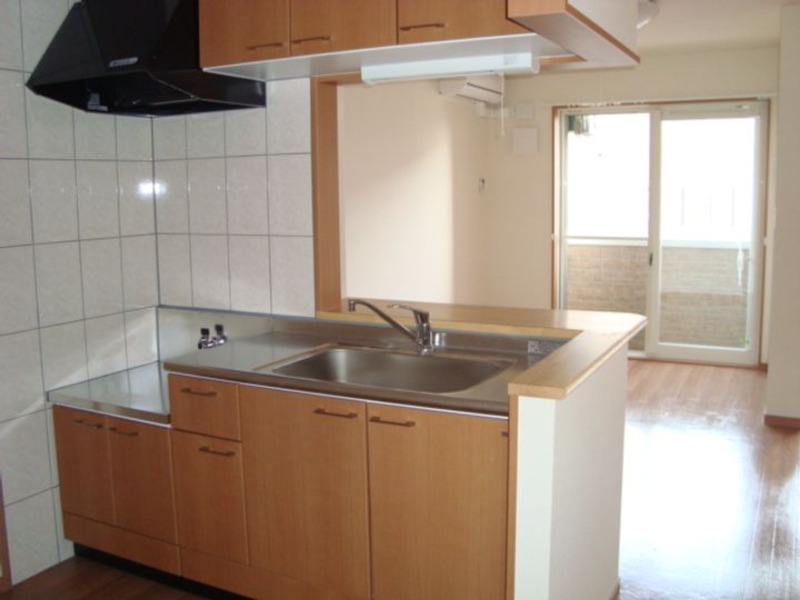 埼玉県鴻巣市箕田(アパート)の賃貸物件のキッチン