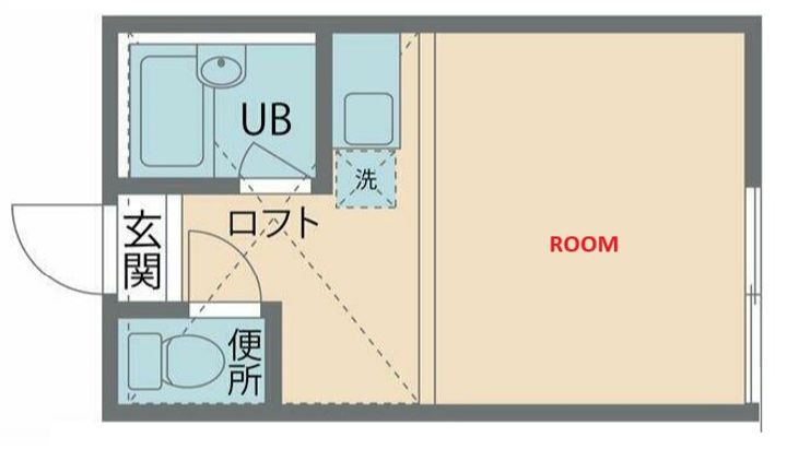 神奈川県横浜市磯子区森6(アパート)の賃貸物件の間取り
