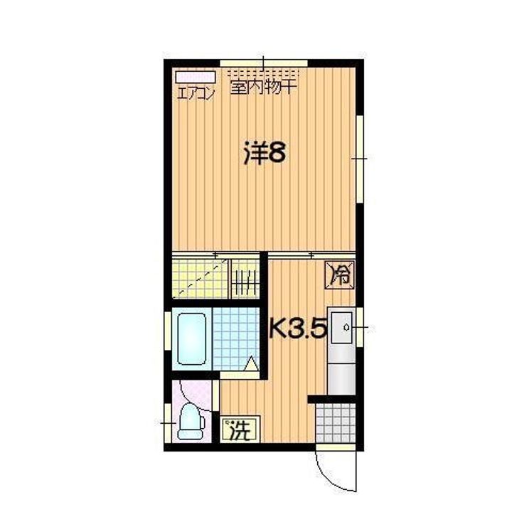 メゾンドイーグルIIの間取り