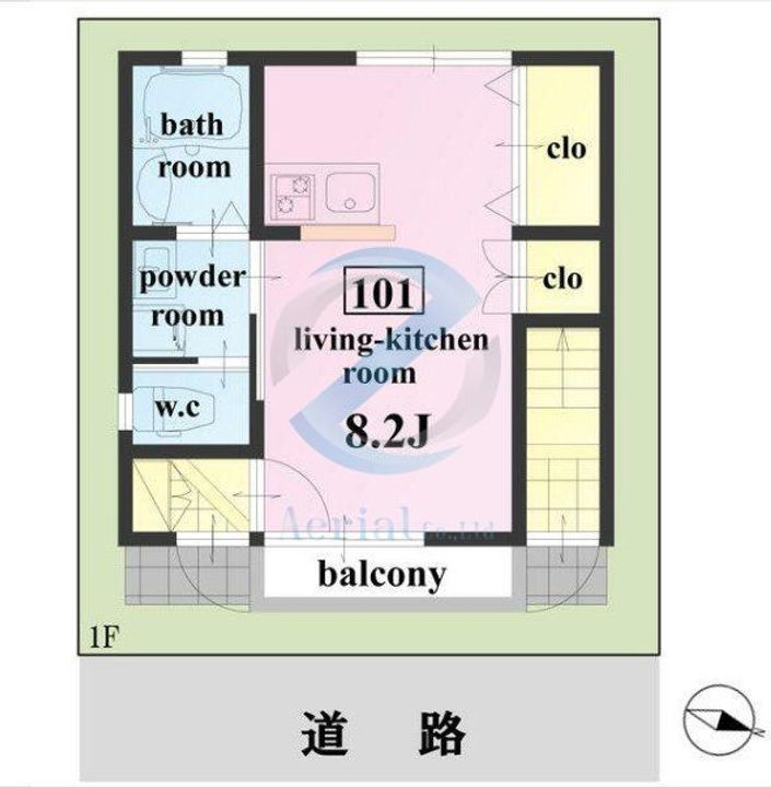 東京都江戸川区西篠崎1(アパート)の賃貸物件の間取り