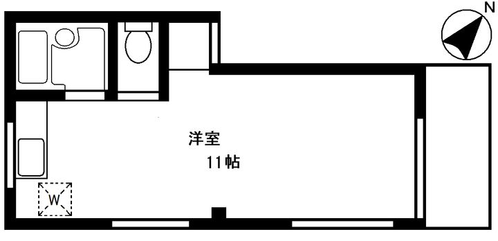 マキ高輪の間取り
