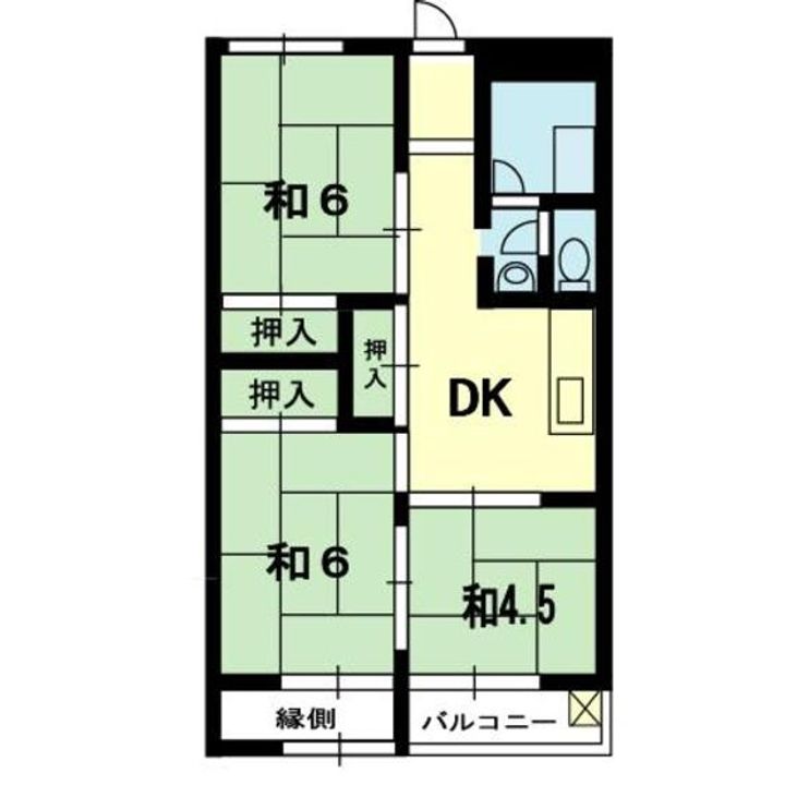カーサ・セレーノの間取り