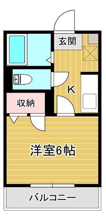 ヒルサイドコートの間取り