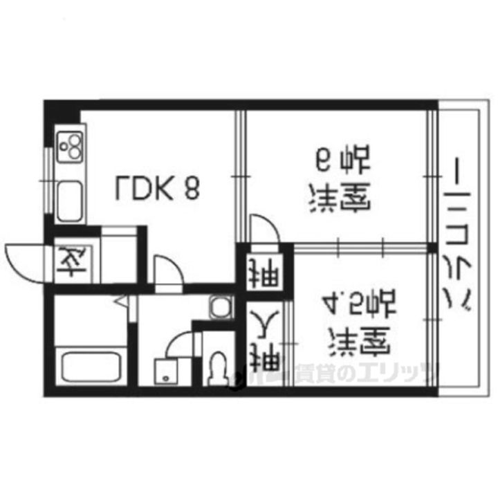マンションカサグランデの間取り