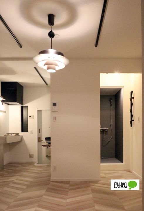 中村コーポの居間