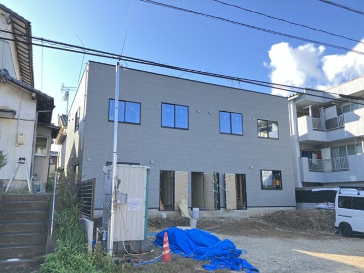 (仮)古志原5丁目新築アパートの外観