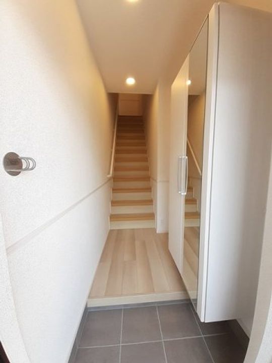 福岡県うきは市吉井町(アパート)の賃貸物件の玄関