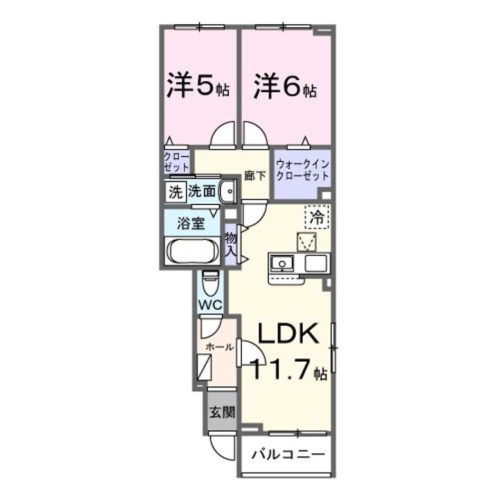 スロノスの間取り