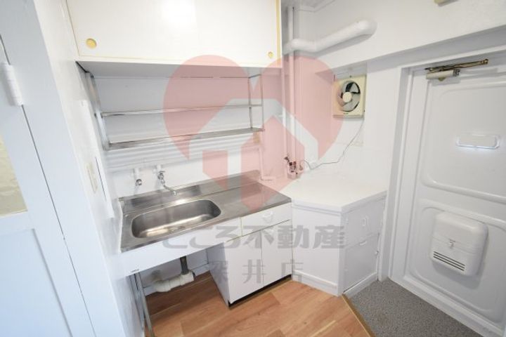 大阪府柏原市法善寺3(マンション)の賃貸物件のキッチン